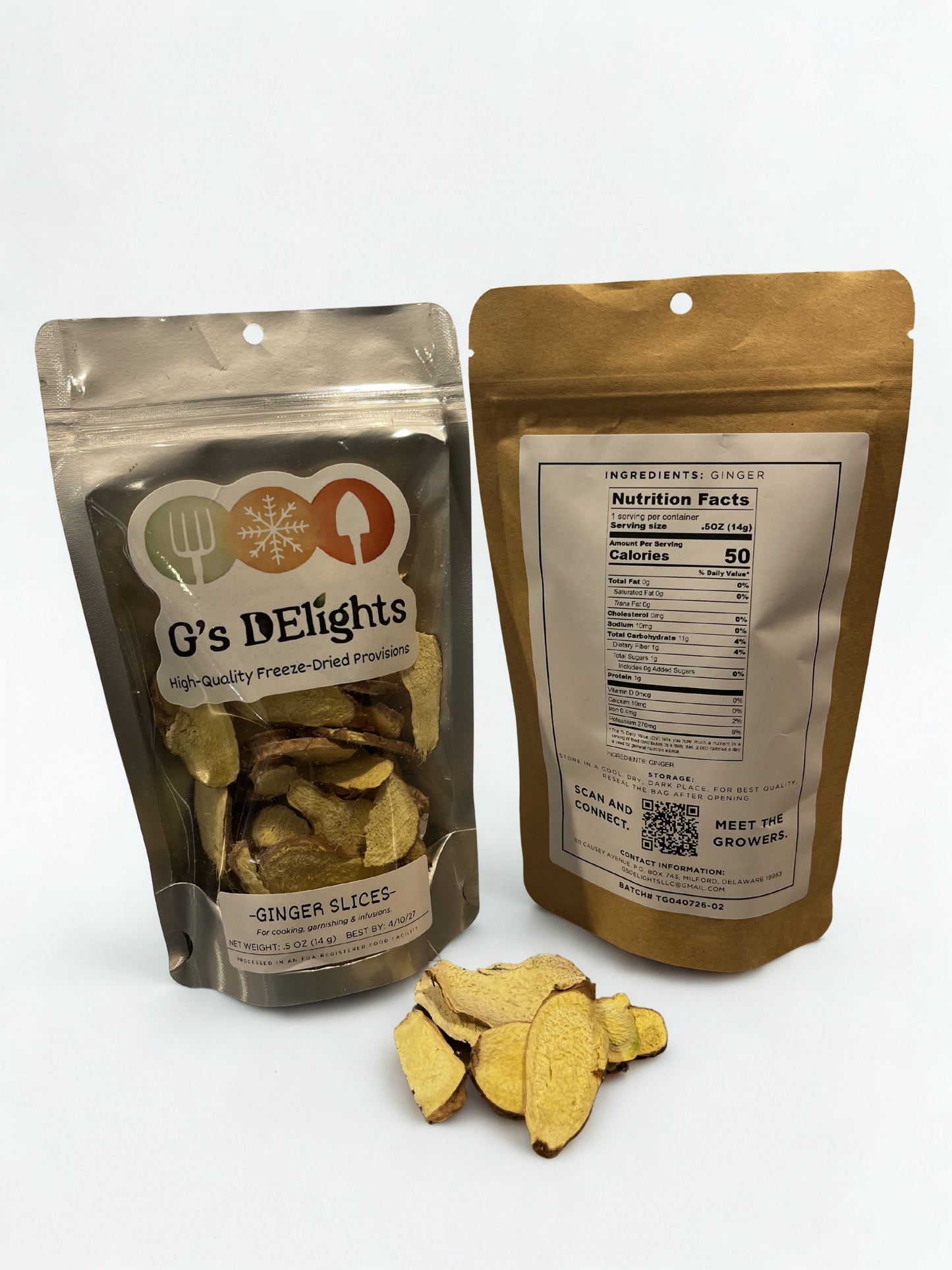 Ginger Slices | 0.5 oz