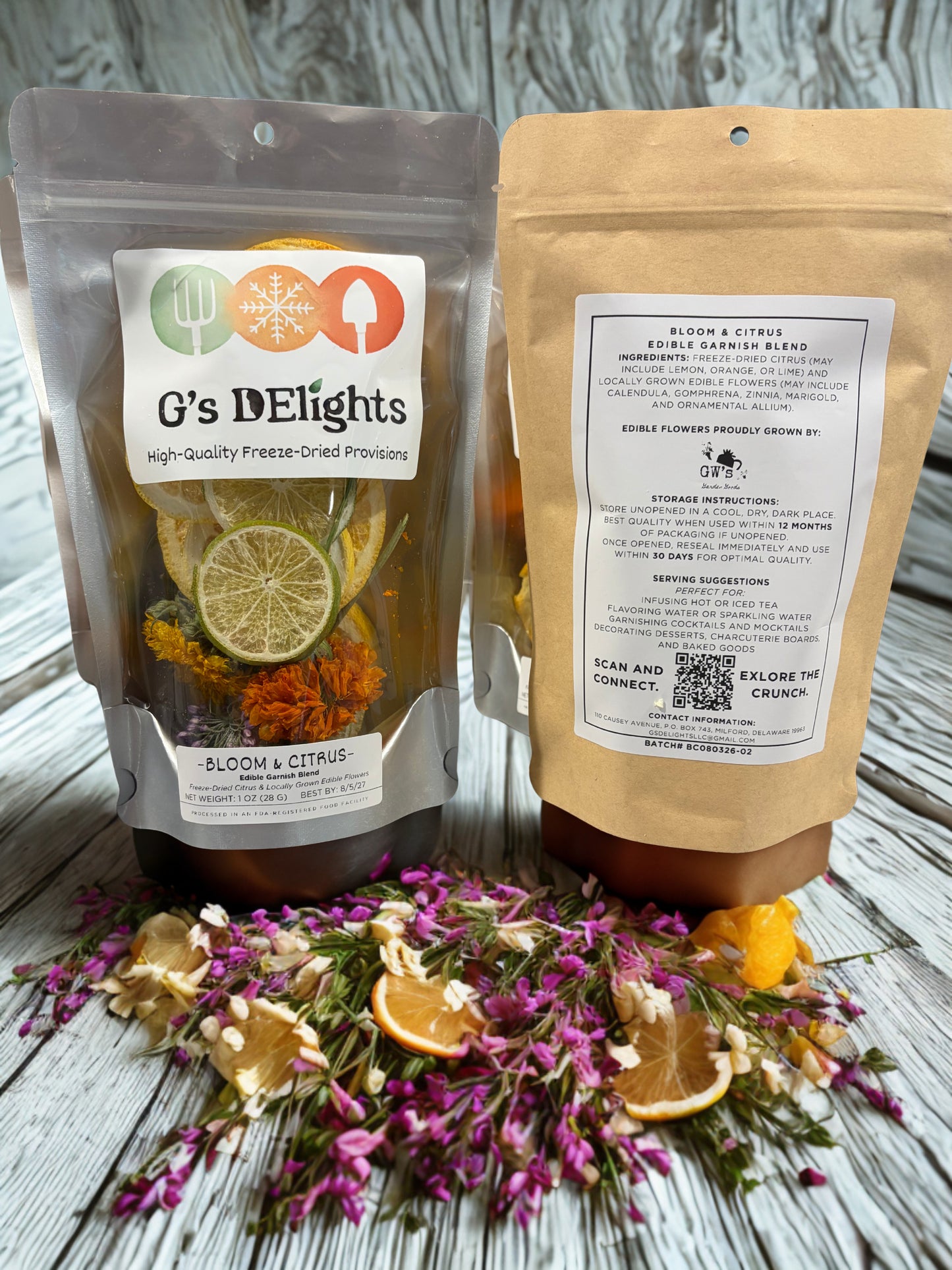 Bloom & Citrus Garnish Blend