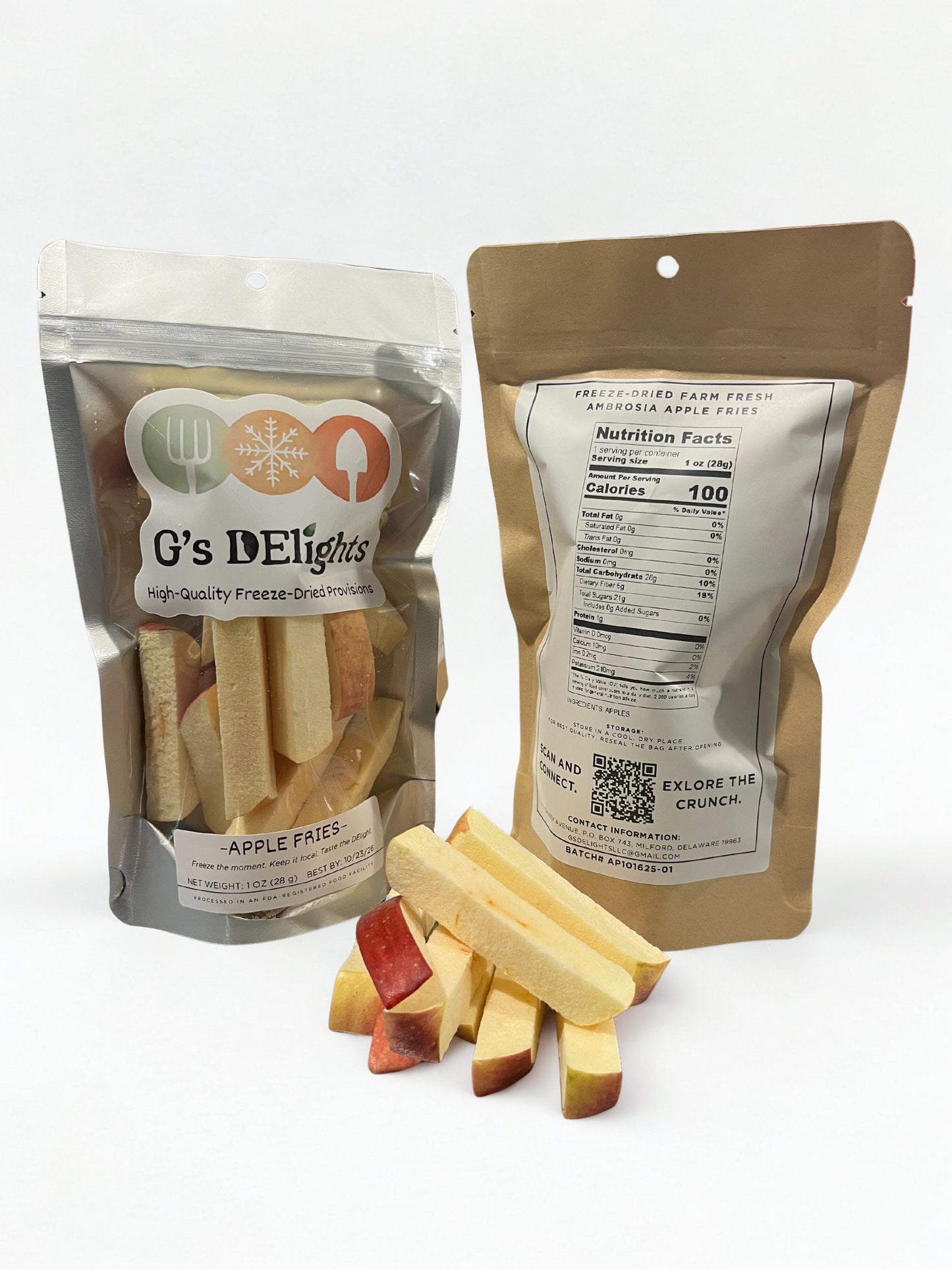 Farm Fresh Freeze-Dried Ambrosia Apple Fries