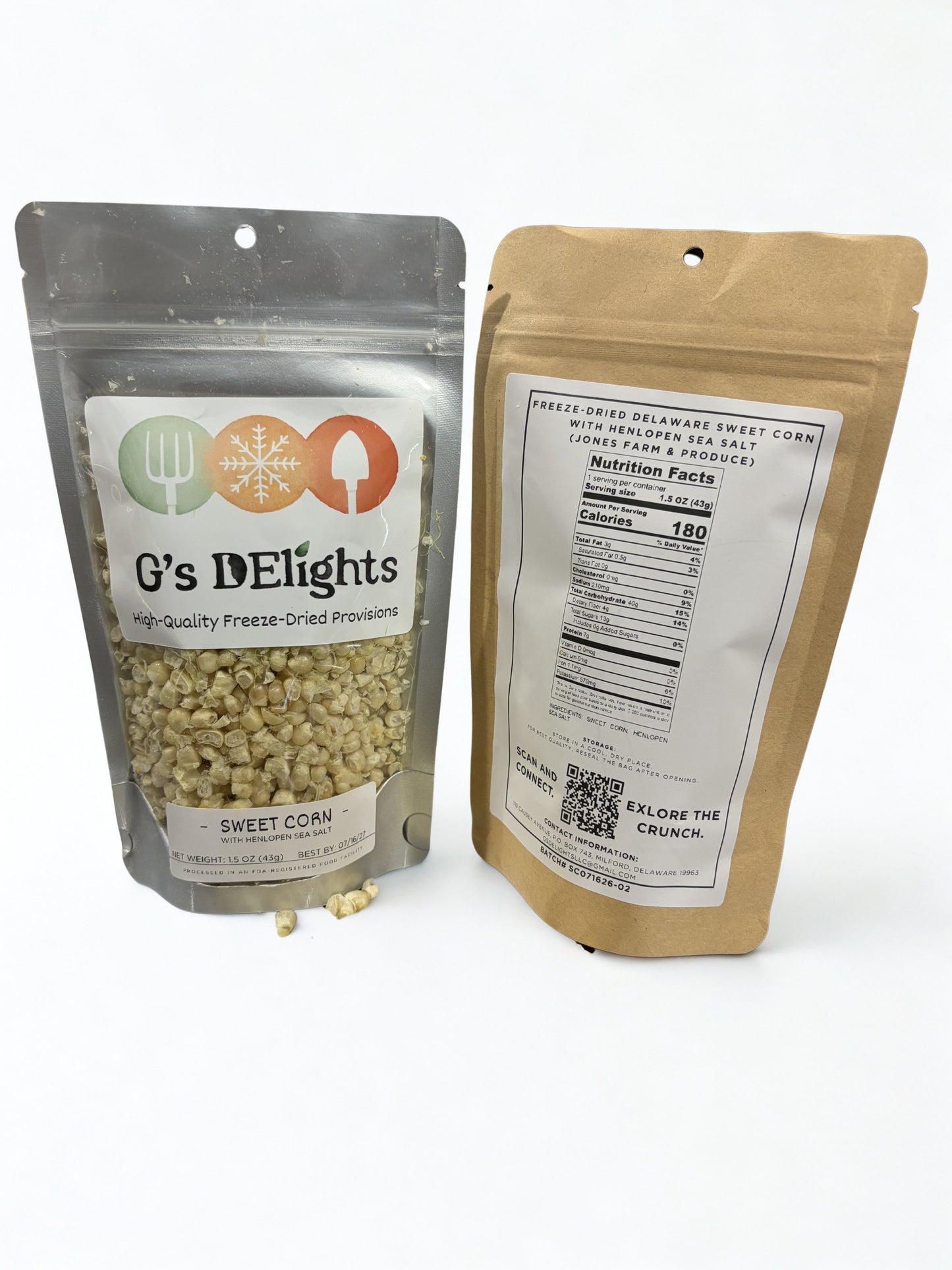 Sweet Corn Kernels with Henlopen Sea Salt