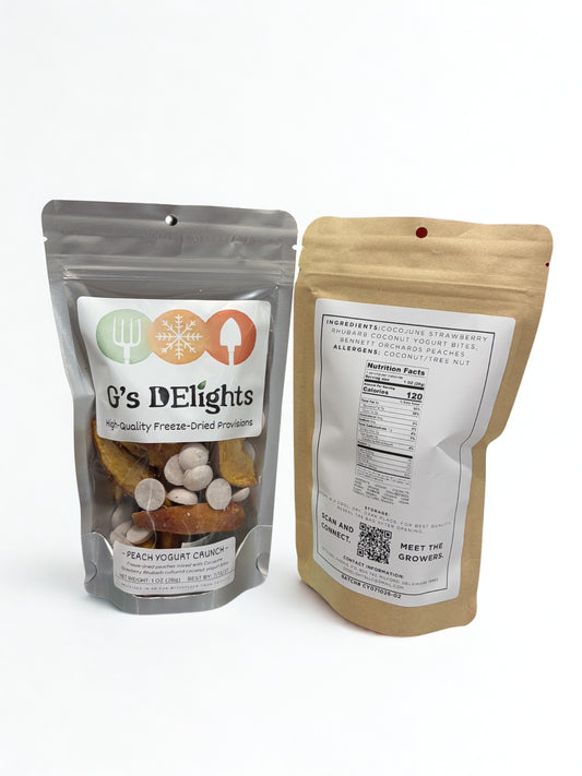 Peach SR Coconut Yogurt Crunch