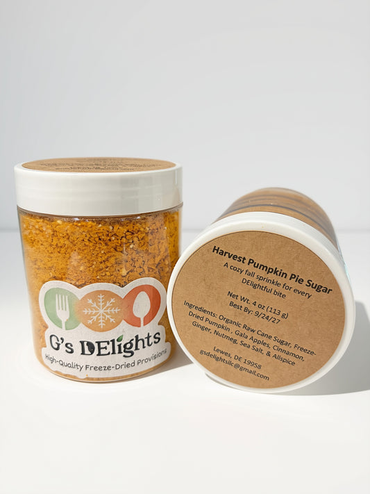 Harvest Pumpkin Pie Organic Sugar