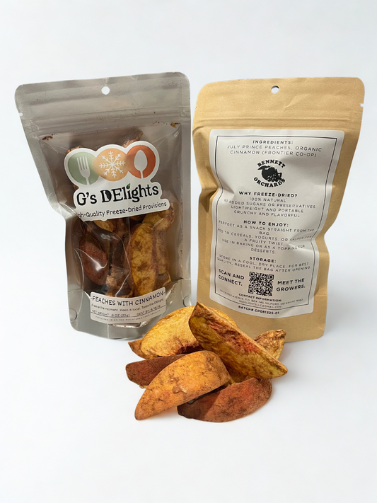 Bennett Orchards Peaches with Organic Cinnamon