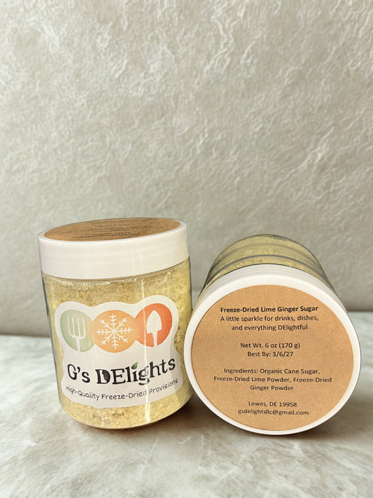 Lime Ginger Sugar
