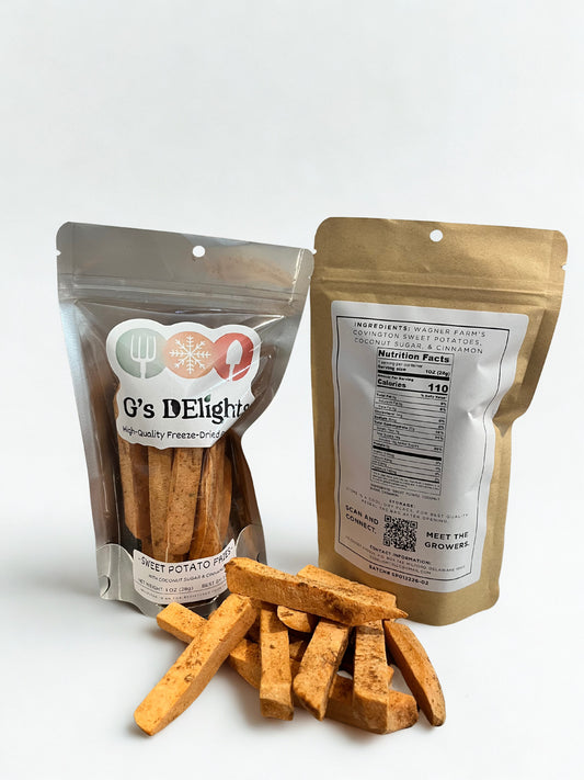 Wagner Farm’s Freeze-Dried Sweet Potato Fries with Coconut Sugar & Cinnamon