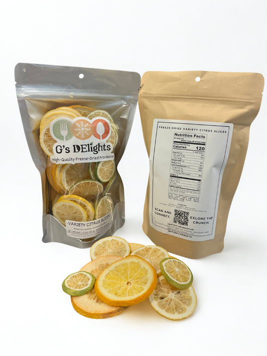 Freeze-Dried Variety Citrus Slices