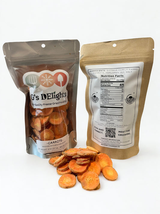 Dittmar Family Farms Freeze-Dried Carrots with Cinnamon