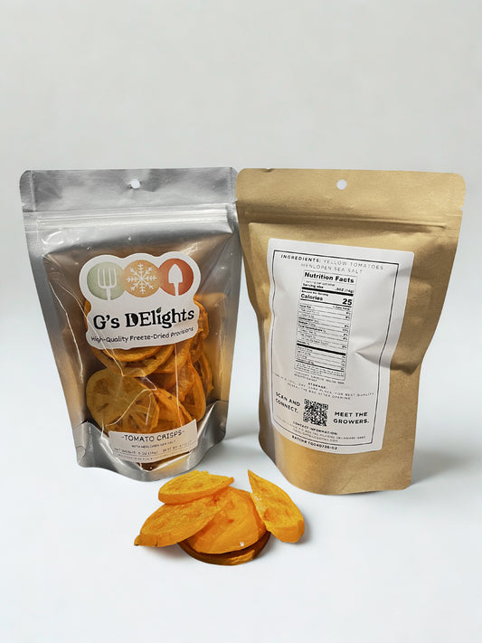 Tomato Crisps with Henlopen Sea Salt
