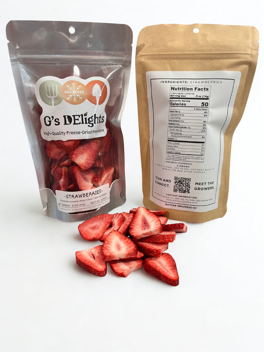 Freeze-Dried Strawberries