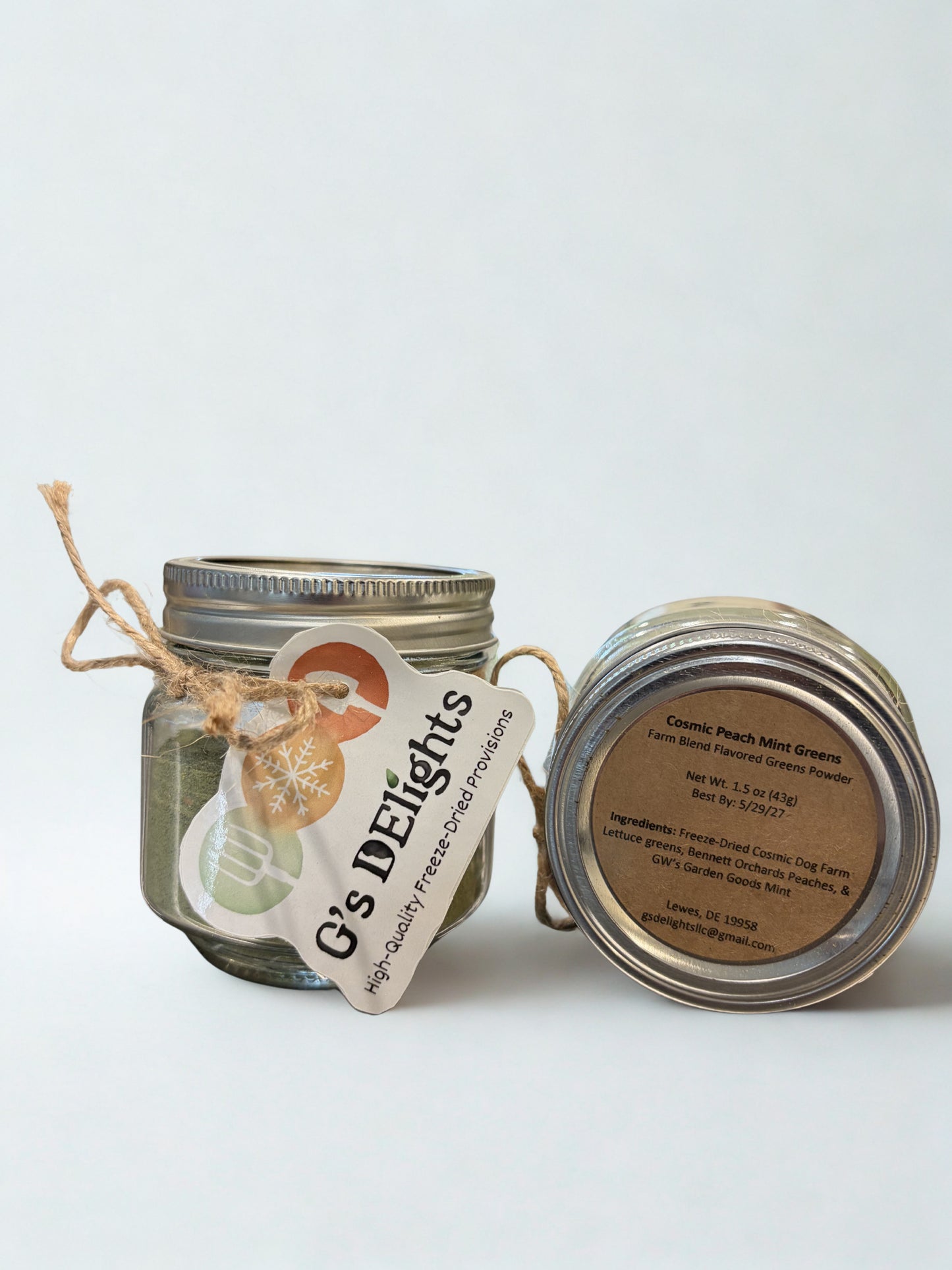 Cosmic Peach Mint Greens Powder