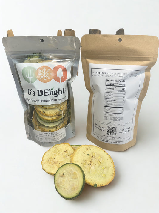 Italian Herb Zucchini & Squash Chips