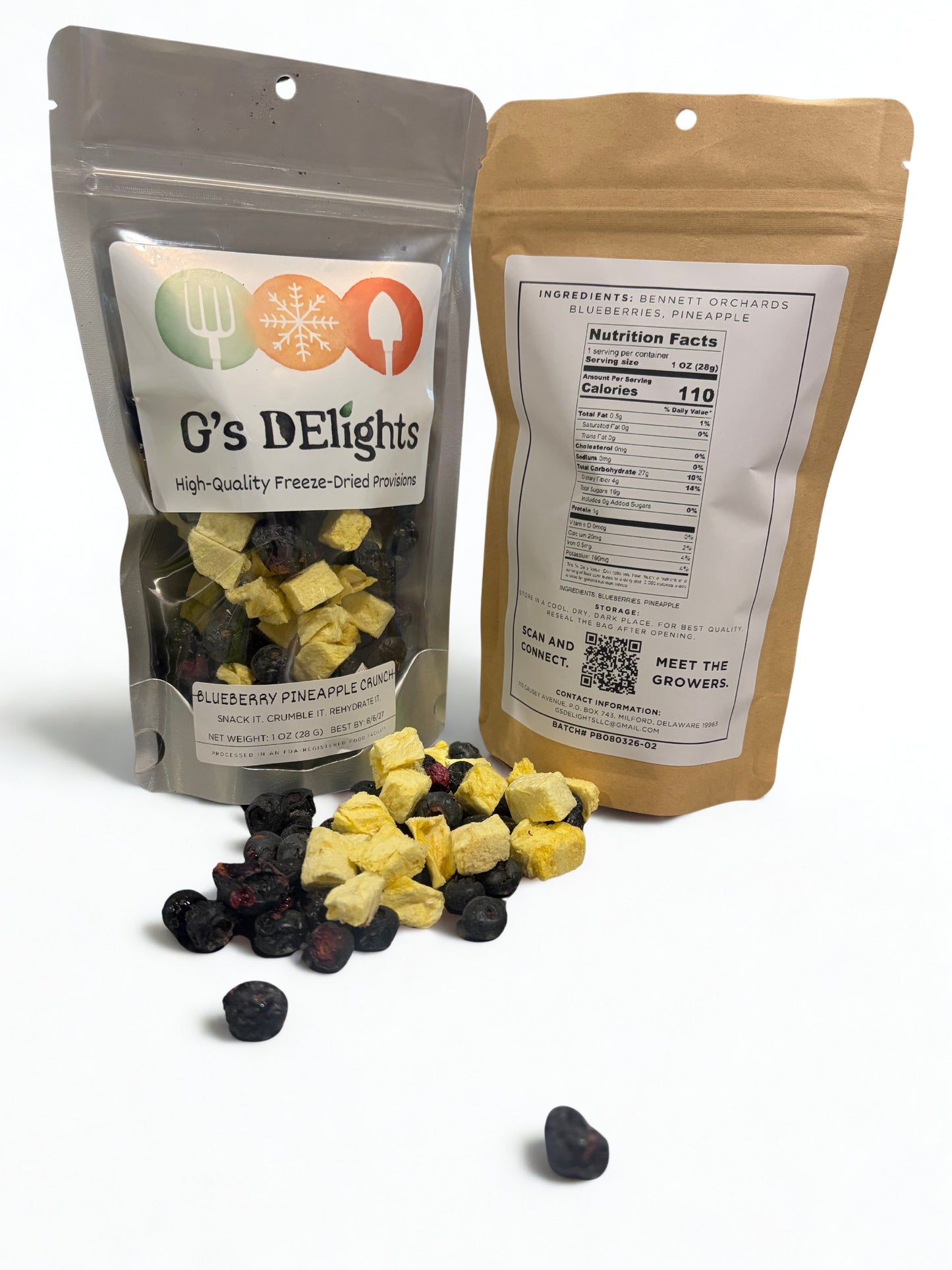 Blueberry Pineapple Crunch