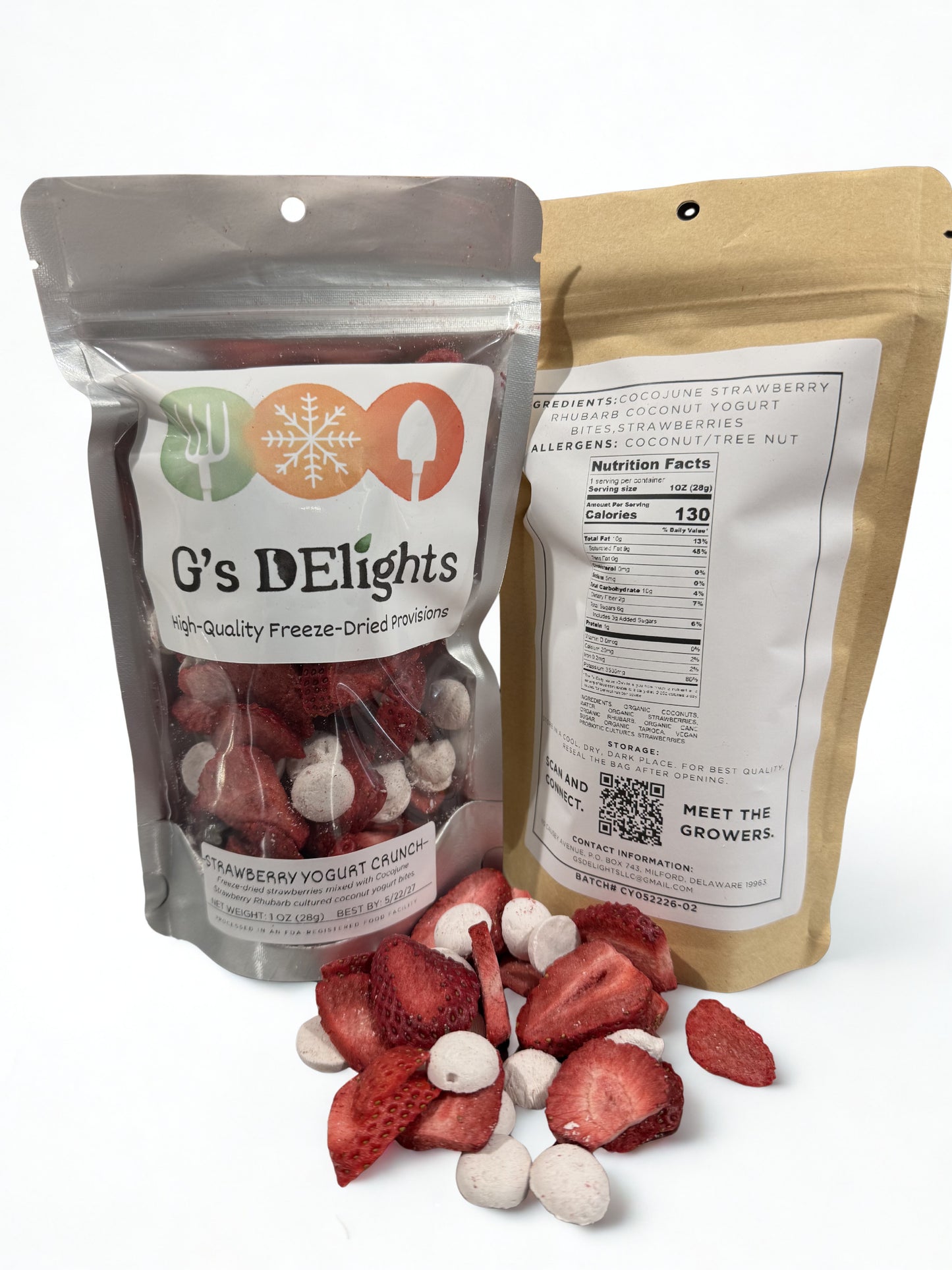 Strawberry SR Coconut Yogurt Crunch